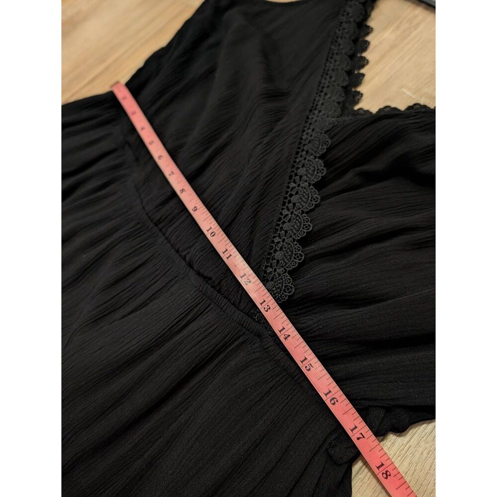 City Chic Dress Sunset Dream Black Plus 1X 18 Festival Wedding Western Gypsy EUC - Picture 11 of 13